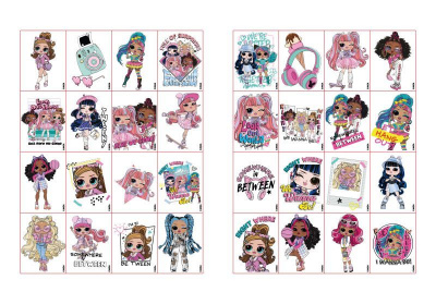 Книжка-розмальовка зі стікерами - Skate Dance 3 Tweens Ideyka LCB28