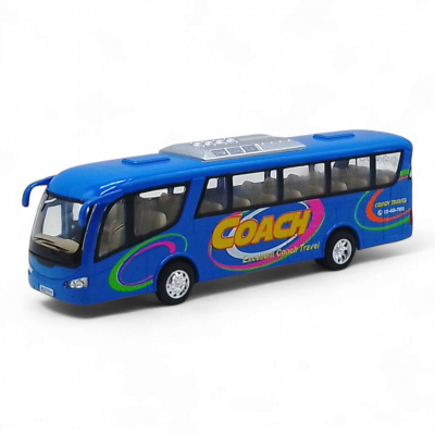Машинка KINSFUN Автобус (синій) KINSFUN KS7101W