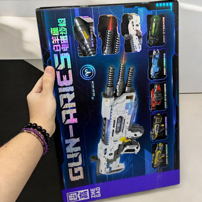 Конструктор Космічний бластер: Gun-Aries, 438 деталей ZHE GAO 918019