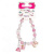 Дитячі браслети Fashion T24784 рожевий, з трьома підвісками