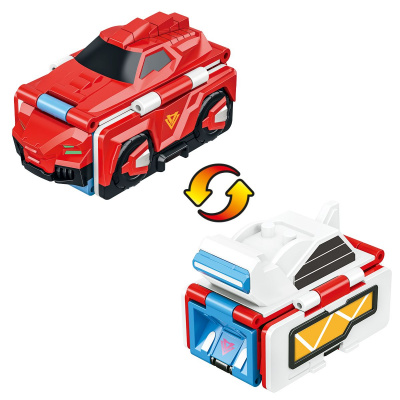 Машинка-трансформер 2 в 1 DINOSTER (ЧЕРВОНИЙ) DINOSTER EU636310R