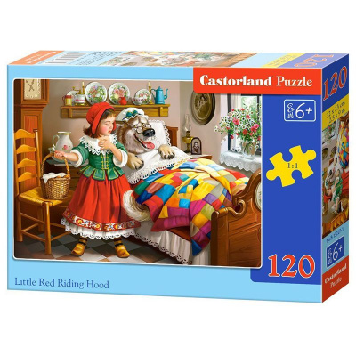 Пазли Червона шапочка і вовк, 120 ел Castorland В-13227