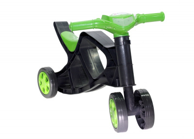 Каталка «Мінібайк» (чорно-зелений) Doloni 0136/01