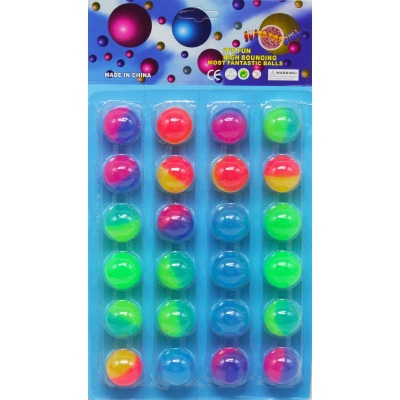 Набір стрибунців Неон 3 см, 24 штуки MIC KA-23-43