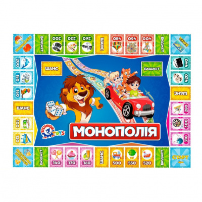 Настільна гра "Монополія" 0755TXK з ігровим комплектом грошей
