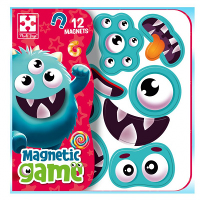 Гра розвиваюча Vladi Toys магнітна Емоції Монстрика (укр) Vladi Toys VT3220-02