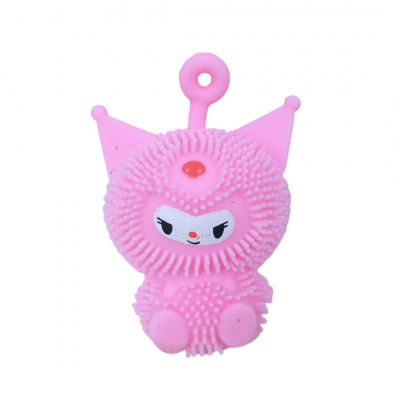 Іграшка-світяшка з петелькою аніме “Kuromi (Куромі)”, 7 см, рожева MIC KA-23-1512
