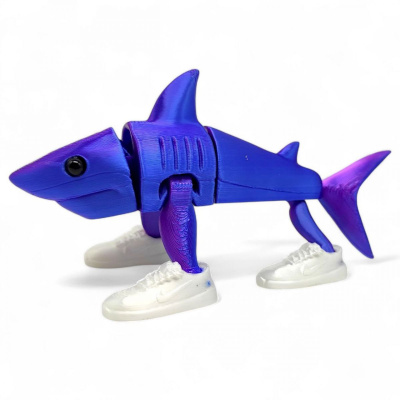 Фигурка Брейнрот. Акула 15 см (синій) MIC Shark