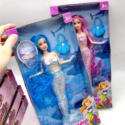 Лялька русалка Mermaid 30см (БЛАКИТНА) MIC 5805A