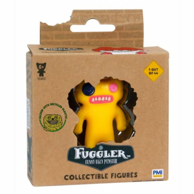 Колекційна фігурка Fuggler/Фуглер ЖОВТИЙ НЕРІШУЧИЙ МОНСТР, 7-8 СМ Fuggler FG2012Q