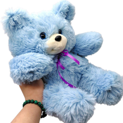 Мʼяка іграшка Мішутка, 27 см, блакитний Nikopol 0226