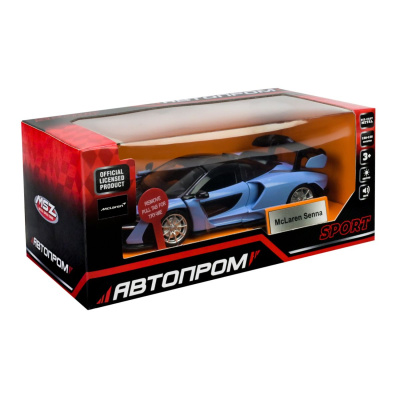 Машина металева, 1:32 Mclaren Senna Автопром 68445