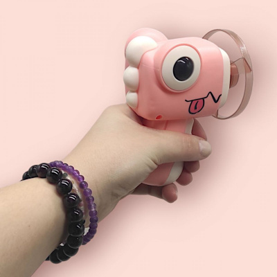 Пістолет-запускач Динозавр (рожевий) MIC BWL-84A(W)