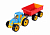 Дитячий трактор з причепом 3442TXK, 2 кольори  Різнокольоровий