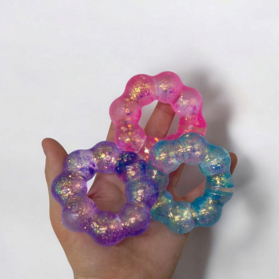 Антистрес жуйка-тягучка Браслет (помаранчевий) MIC C68794