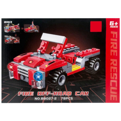 Дитячий конструктор "Fire Rescue" 88027-2, 78 деталей