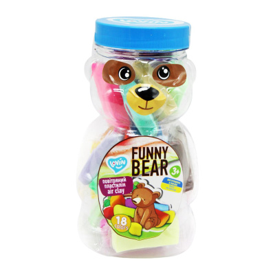 Набір для ліплення Funny Bear із повітряним пластиліном ТМ Lovin MiC 70154