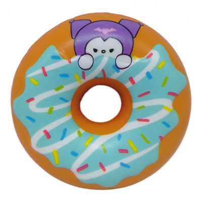 Сквіш-антистрес аніме Пончики Sanrio (Куромі/Kuromi), рудий MIC KA-23-1553