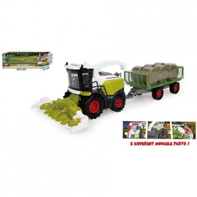 Комбайн з причепом, з підсвічуванням, звуки, інерція Huanzhi Toys 550-8C