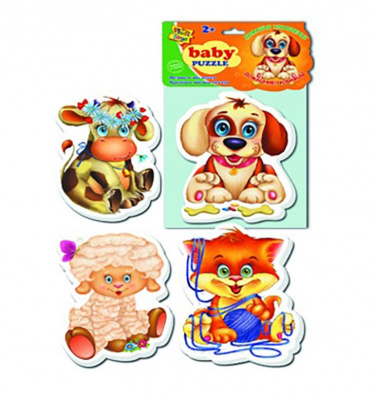 Бебі пазли Домашні вихованці Vladi Toys VT1106-81