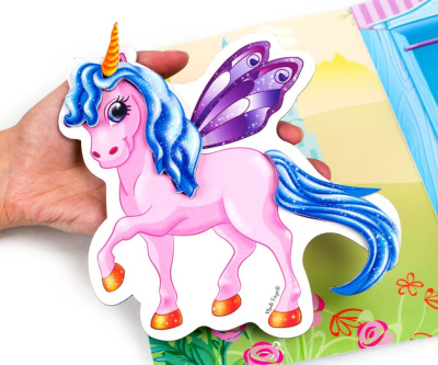 Магнітна гра-одягалка Єдиноріг Vladi Toys VT3204-27