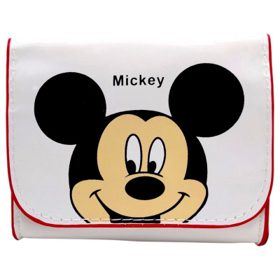 Сумочка лакована Міккі Маус, 11,5 см (БІЛА) MIC C67988