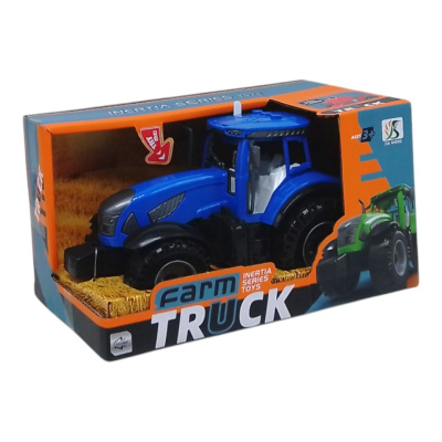 Трактор інерційний, звукові ефекти (синій) JIA SHENG TOYS 0488-300C