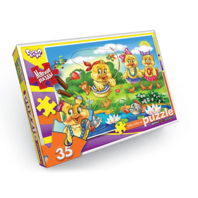 Пазли Каченята (35 елементів), вид 11 Dankotoys S35-10-01,02,03,04...16
