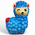 Сквіш-антистрес Лама, 11 см, (синя) MIC C68901