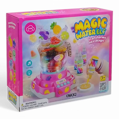 Набір для творчості Magic Water Elf аквагель, форми, варильна поверхня, горщик, ефект закипання, підсвітка, англ MIC 77-45A