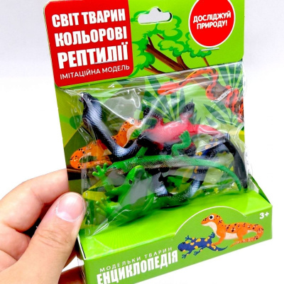 Тварини (рептилії) пакет 11,5*3*15,5 см MIC PL-726-102