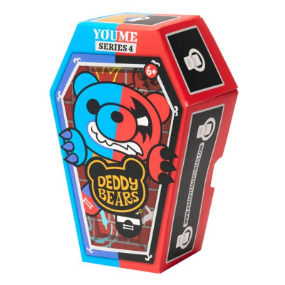 Плюшева колекційна іграшка DEDDY BEARS SERIES 4 (ЧЕРВОНО-СИНІЙ) Deddy Bears DB409
