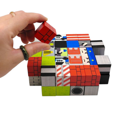 Магнітний конструктор Small World, 54 дет 2829 RDF1070