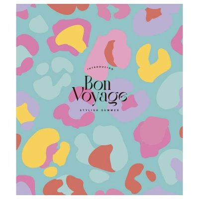 Зошит учнівський "Bon Voyage" 012-3206K-5 в клітинку, 12 аркушів