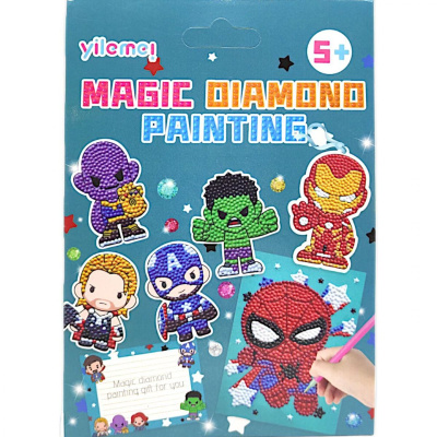 Алмазна мозаїка Magic Diamond Painting: Супергерої MIC C64273