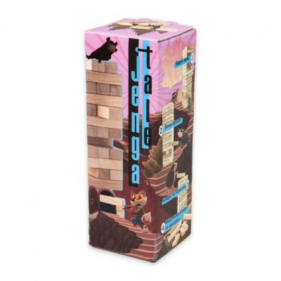 Настільна гра "Jenga Tale" 30966, 48 брусків, українською мовою