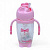 Поїлка-непроливайка (пляшечка) з ручками, 280 мл, рожевий Think Bora P2000