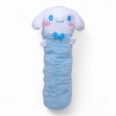 Мʼяка іграшка (подушка-обіймашка) аніме Sanrio. Cinnamoroll, 55 см, блакитна MIC KA-23-1401