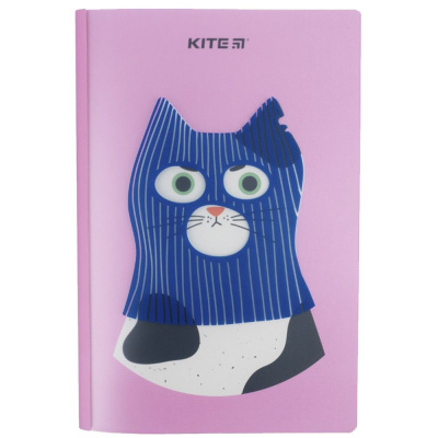Блокнот Gangster cat, 40 аркушів Kite K22-460-3