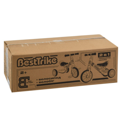 Велосипед-велобіг 3-х колісний Best Trike синій Best trike 96021