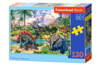 Пазли Динозаври, 120 ел Castorland В-13234