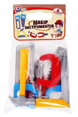 Набір інструментів, 6 штук Технок 4005