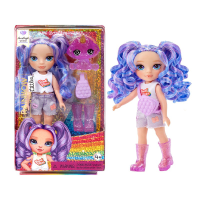 Ігровий набір з лялькою Rainbow High серії Littles - Аметиста Rainbow High 531234