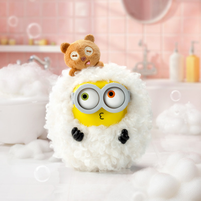 Колекційна м'яка іграшка з кільцем Посіпаки Pop Top 52Toys 25ZB301XHRTJ001 серії Bob & Tim
