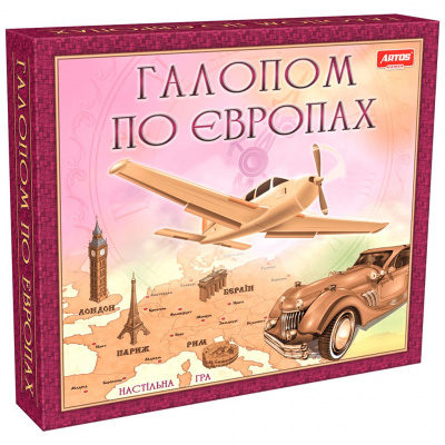 Настільна гра Галопом по Європах Artos games 20840