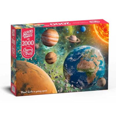 Пазли Земля у просторі галактики, 2000 елементів Cherry Pazzi 50118