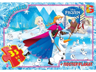 Пазли Холодне серце, 35 ел Gtoys FR015