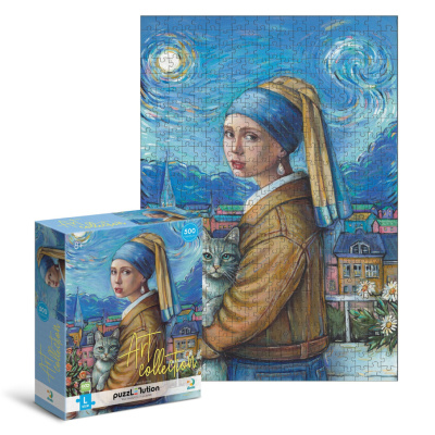 Пазл "Art: Дівчина з перловою сережкою" 300680, 500 елементів