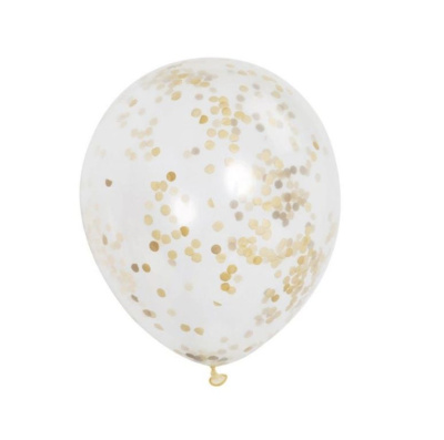 Кульки,12 дюймові (30 см) Confftis Balloon 2,8г, 5шт. у пакеті,5 кольорів мікс МІС QQ25007