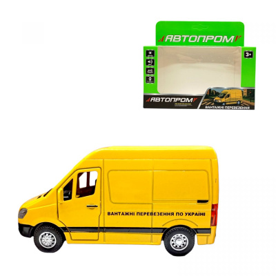 Машина АВТОПРОМ MERCEDES SPRINTER (ЖОВТИЙ) Автопром AP7544ABCD